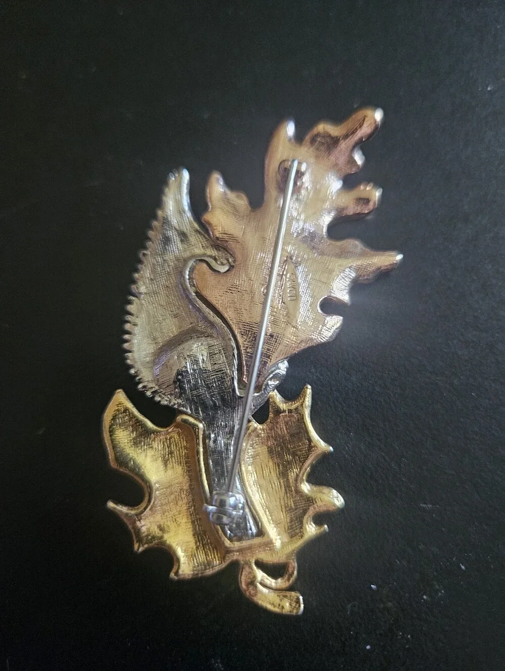 Gold Leaf Decorative Accent - Gold Finish